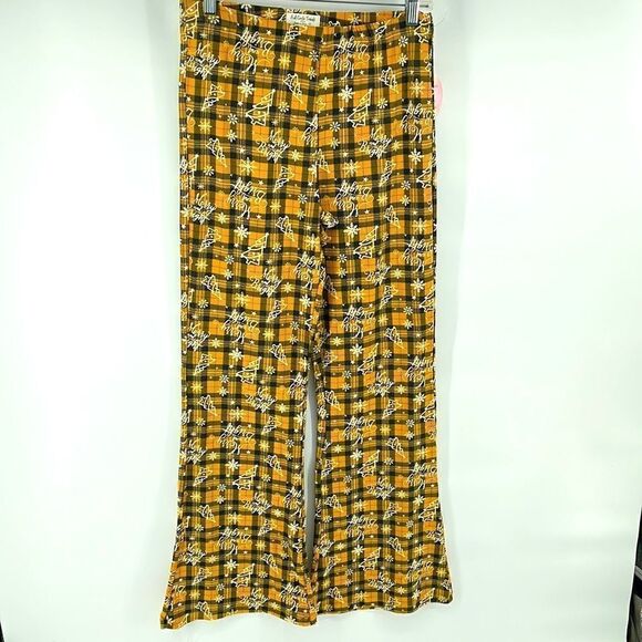 Full Circle Trends Merry and Bright plaid Christmas lounge pants snow NEW NWT 2X - Picture 2 of 12